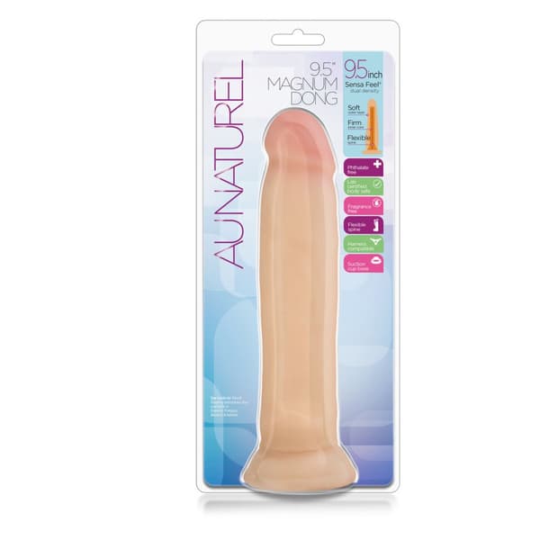 Realistisk dildo Blush Au Naturel TPE Ø 4,5 cm (22,8 cm)