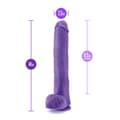 Miniatyrbild 7 av 11: Dildo Blush Au Naturel Purpur Ø 5,8 cm