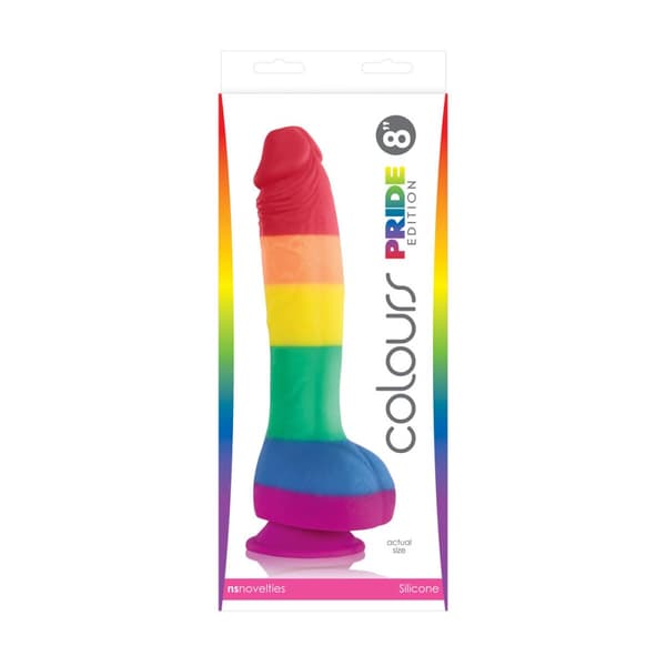 Dildo NS Novelties Colours Multifarvet Ø 4,8 cm