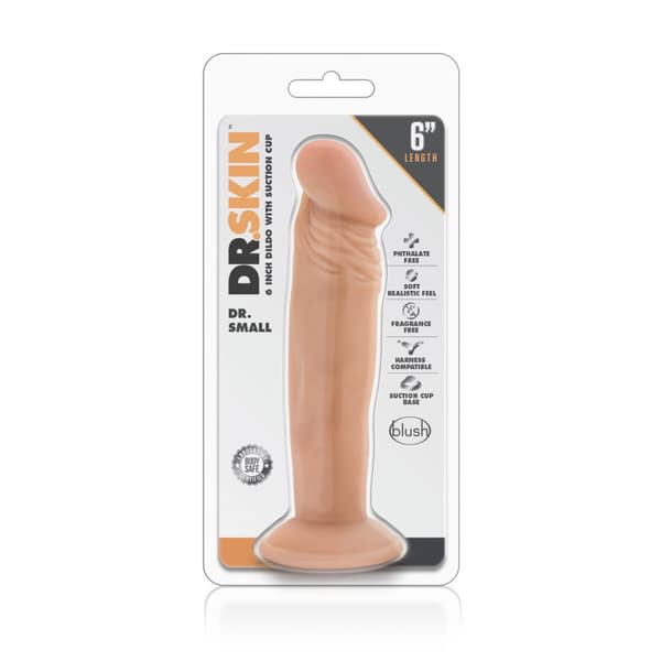 Realistisk Dildo Blush Dr Skin PVC Ø 3,5 cm (16,5 cm) (15,5 cm)