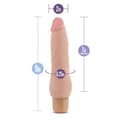 Miniatyrbillede 5 af 7: Realistisk Dildo Blush Au Naturel TPE Ø 4,4 cm (19 cm)
