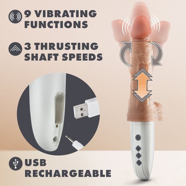 Realistisk Dildo Blush Dr Skin Silikone Ø 3,6 cm (13,9 cm)