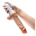 Miniatyrbillede 9 af 11: Realistisk Dildo Blush Dr Skin Silikone Ø 3,6 cm (13,9 cm)