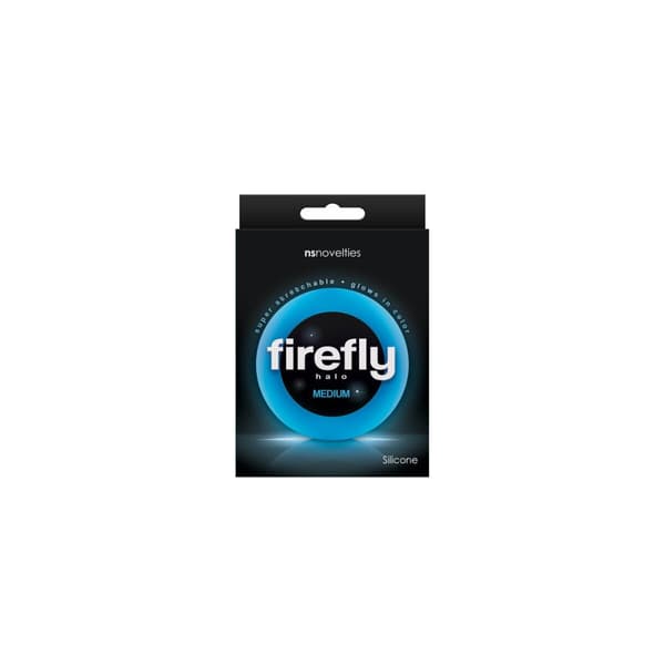Penisrenkaat NS Novelties Firefly Sininen