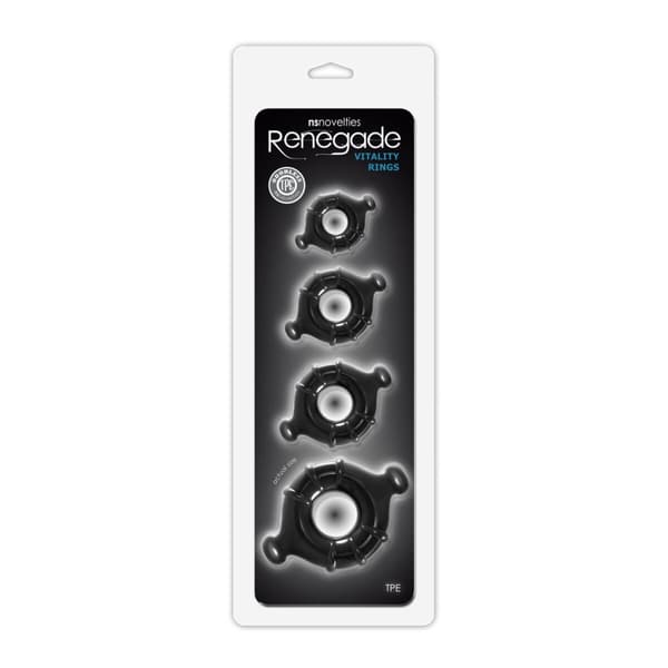 Penisrenkaat NS Novelties Renegade Musta