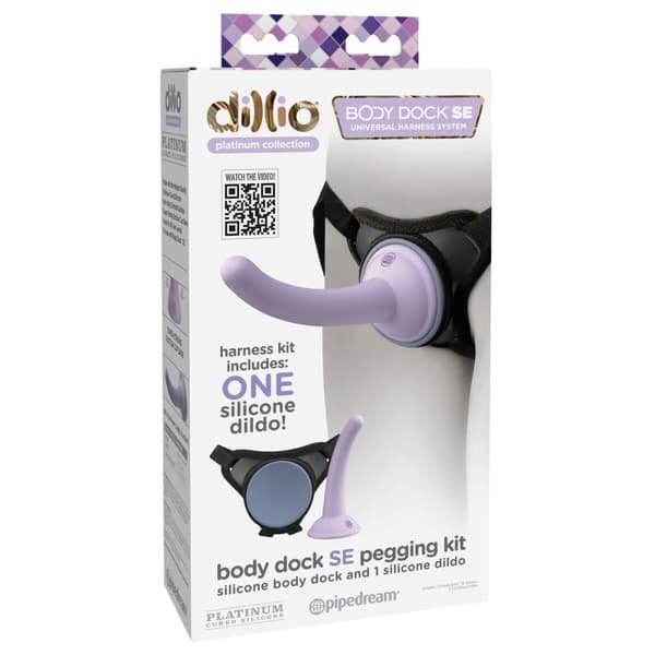 Strap-on dildo Pipedream Dillio Platinum