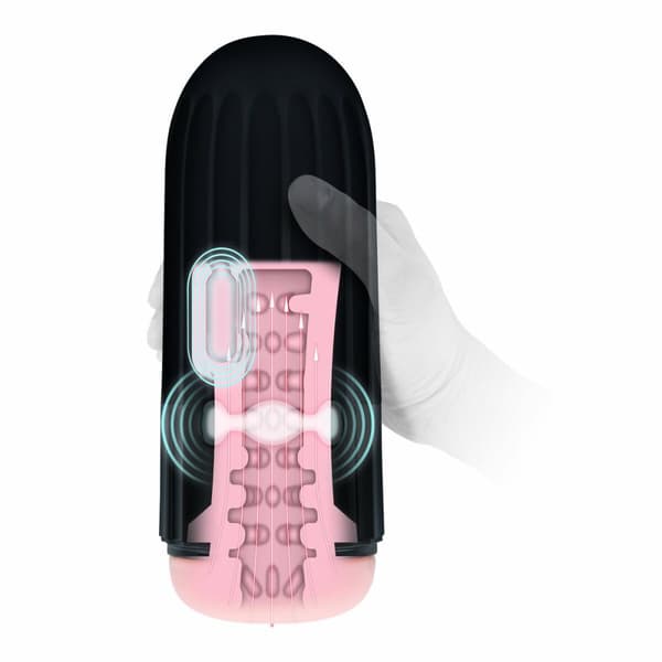 Endurance Jack Ass Zolo JerkMaster Svart