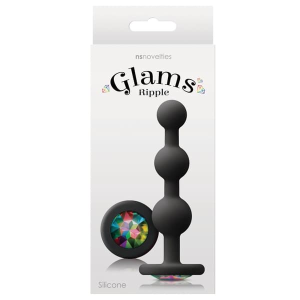 Anal plug NS Novelties Glams Sort (9 cm)