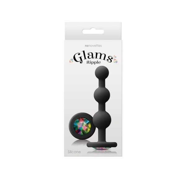 Anal plug NS Novelties Glams Sort (9 cm)