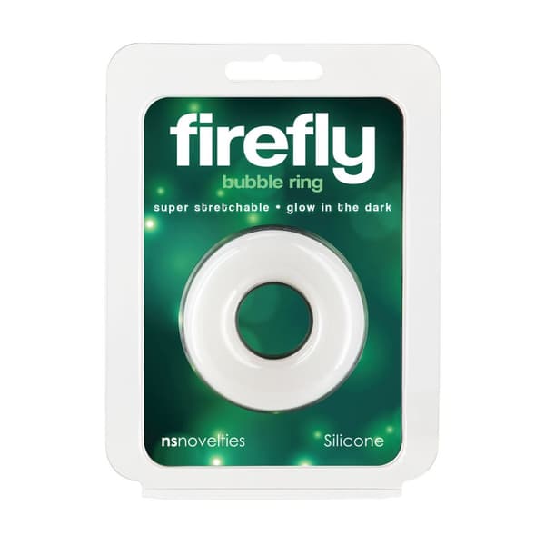 Penisrenkaat NS Novelties Firefly Valkoinen