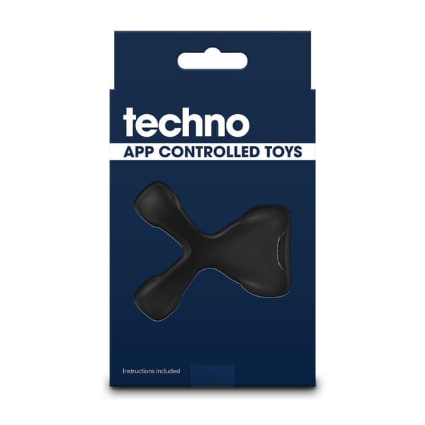 Penisrenkaat NS Novelties Techno Musta