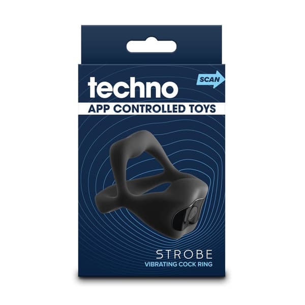 Penisrenkaat NS Novelties Techno Musta