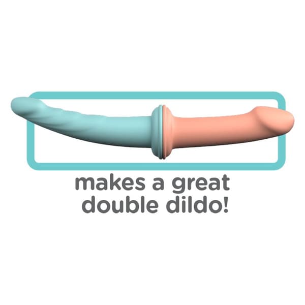 Strap-on dildo Pipedream Dillio Platinum