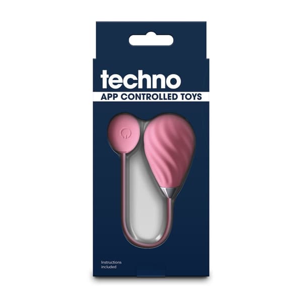 Egg vibraattori NS Novelties Techno Kandi Pinkki