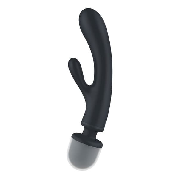 Dual Stimulation Vibe- vibraattori Satisfyer Triple Lover Harmaa