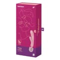 Miniatyrbild 7 av 7: Dubbelvibrator Dual Stimulation Vibe Satisfyer Triple Lover Rosa