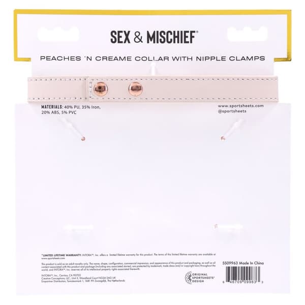 Brystvorte Klemmer Sportsheets Peaches 'n CreaMe