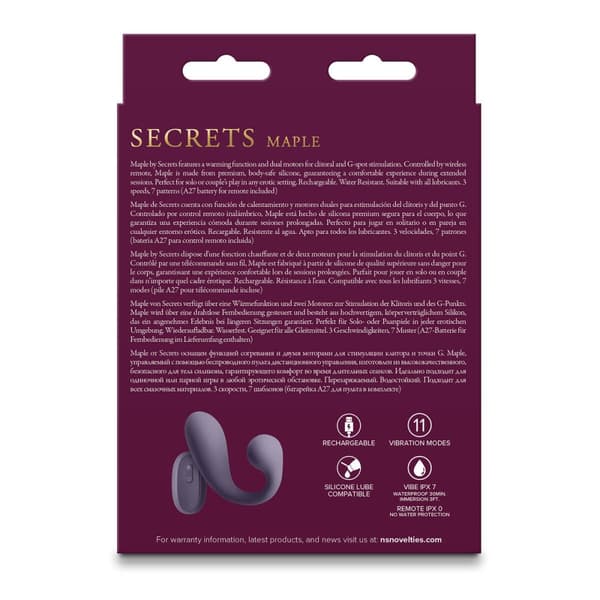 Anal Vibrator NS Novelties Secrets Lilla