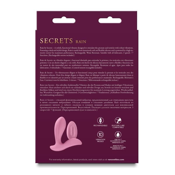 Anal Vibrator NS Novelties Secrets Blå