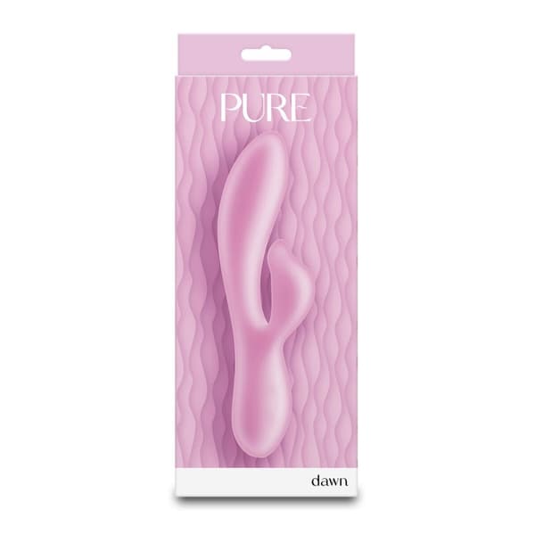 Dual Stimulation Vibe- vibraattori NS Novelties Pure Dawn Pinkki