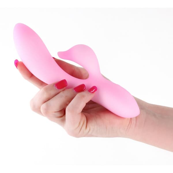Dual Stimulation Vibe- vibraattori NS Novelties Pure Dawn Pinkki