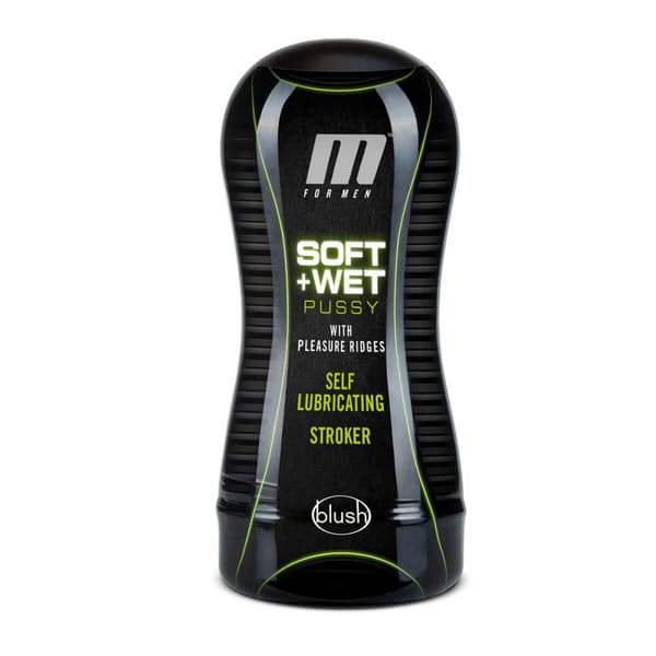 Masturbator Blush M for Men Soft & Wet Stroker Vanilla