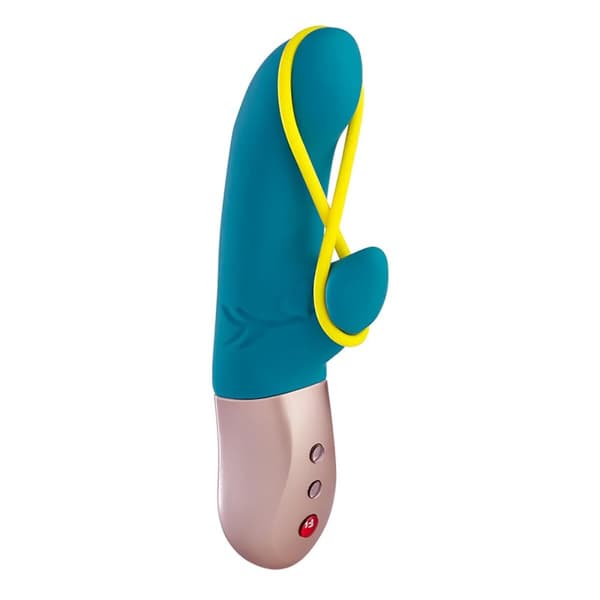 Dual Stimulation Vibe- vibraattori Fun Factory Amorino Sininen