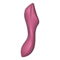 Miniatyrbild 1 av 9: Dubbelvibrator Dual Stimulation Vibe Satisfyer CURVY TRINITY 3 Röd