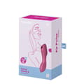 Pikkukuva 8 / 9: Dual Stimulation Vibe- vibraattori Satisfyer CURVY TRINITY 3 Punainen
