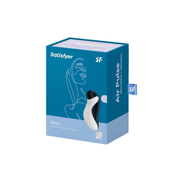 Klitoris sugestimulator Satisfyer Orca Hvid