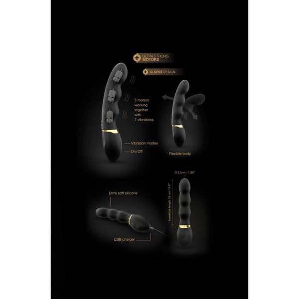 Vibrator Dorcel Too Much 2.0 Svart