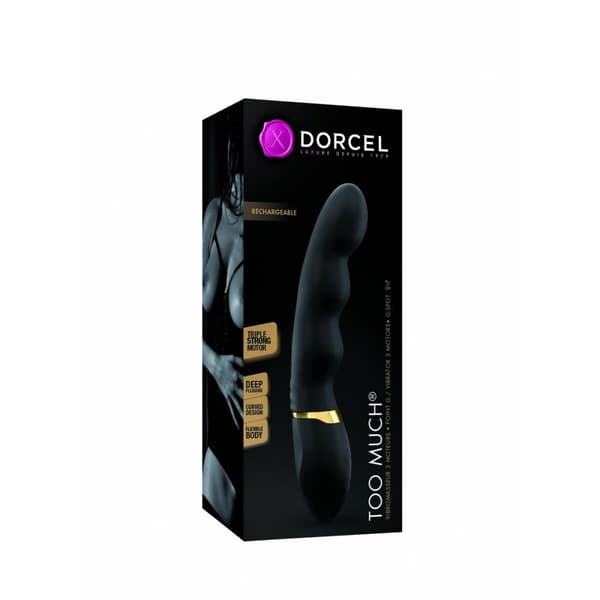 Vibrator Dorcel Too Much 2.0 Svart