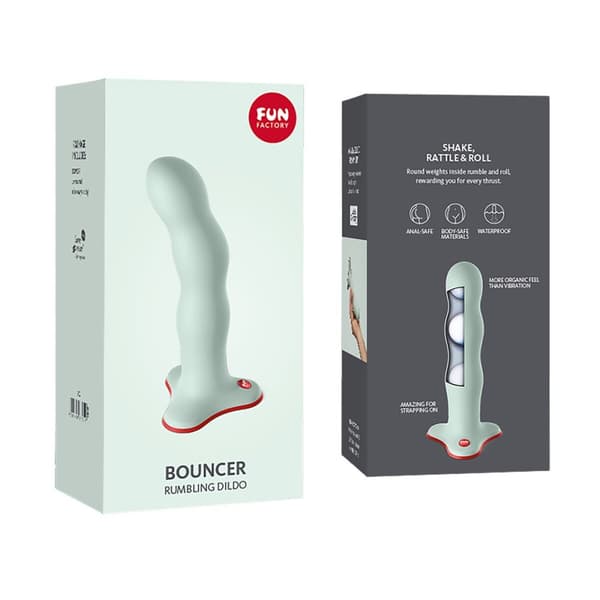 Dildo Fun Factory Grön Ø 3,9 cm 18,5 cm
