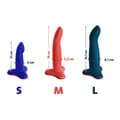 Miniatyrbild 8 av 11: Dildo Fun Factory Blå Ø 3,2 cm 18 cm