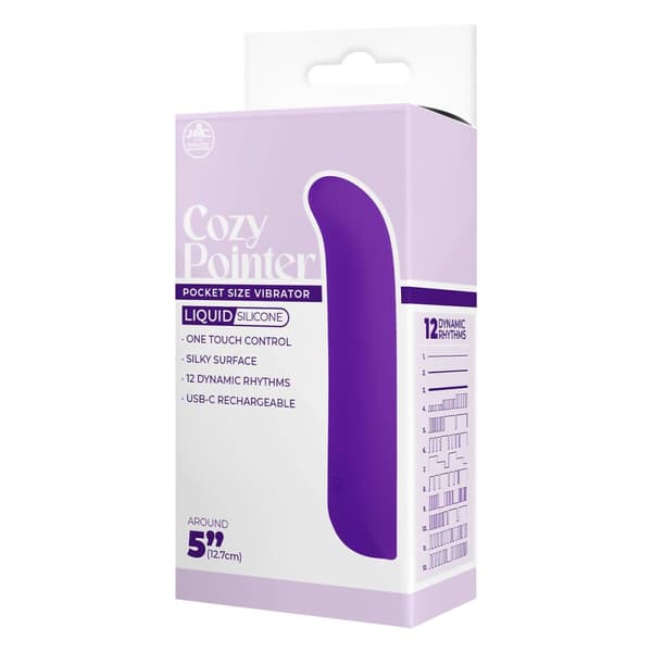 G-spotvibrator NMC Purpur 12,7 cm