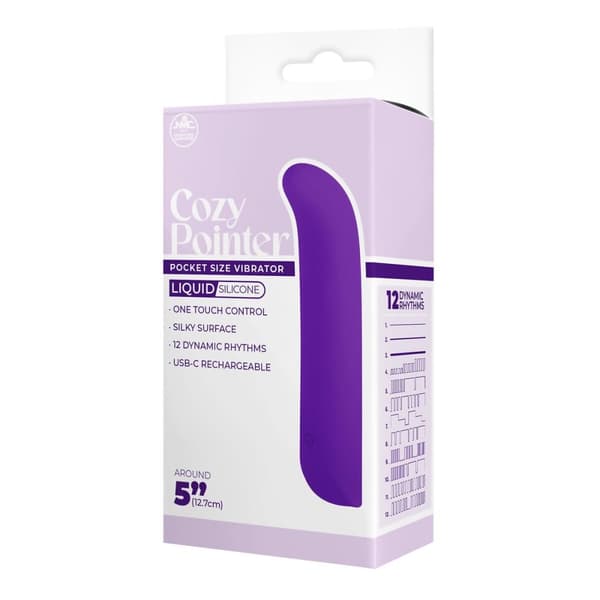 G-spotvibrator NMC Purpur 12,7 cm
