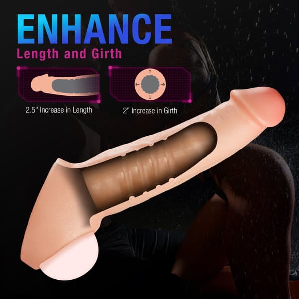 Penisskydd Blush Performance Plus Kött Ø 3,7 cm 22,2 cm