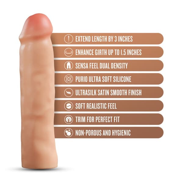 Penisskydd Blush Performance Plus Kött Ø 3,8 cm 21,6 cm
