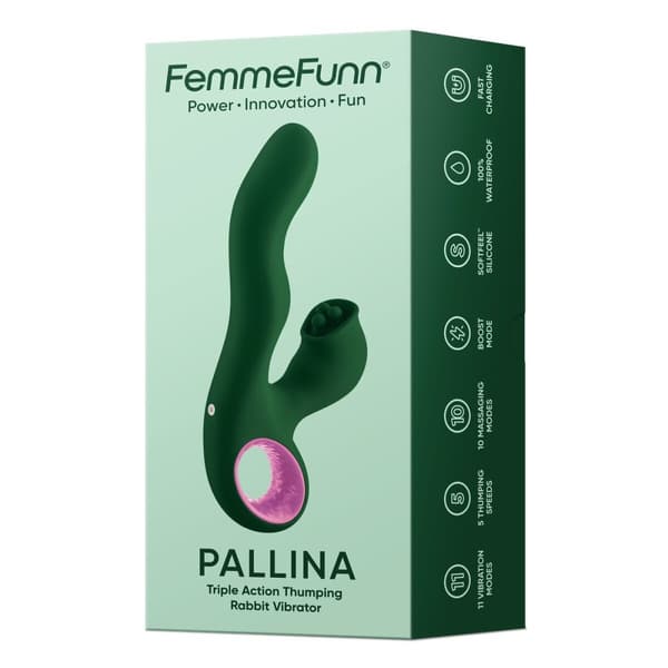 G-pistevibraattori FemmeFunn Vihreä