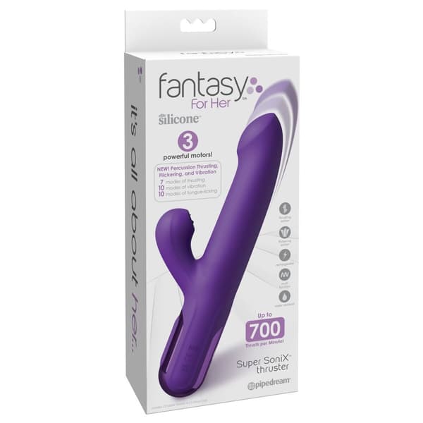 G-pistevibraattori Pipedream Fantasy for her Purppura