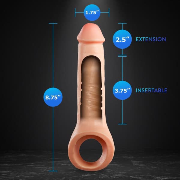 Penissuoja Blush Performance Plus Liha Ø 3,7 cm 22,2 cm