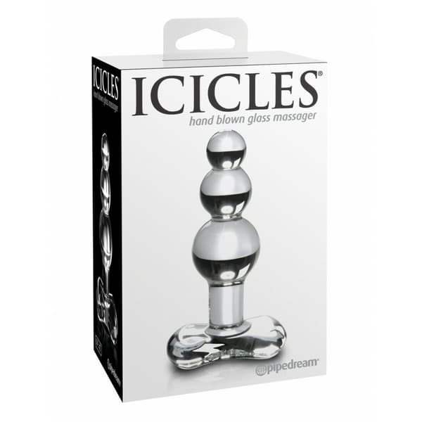 Anustappi Pipedream Icicles Läpinäkyvä