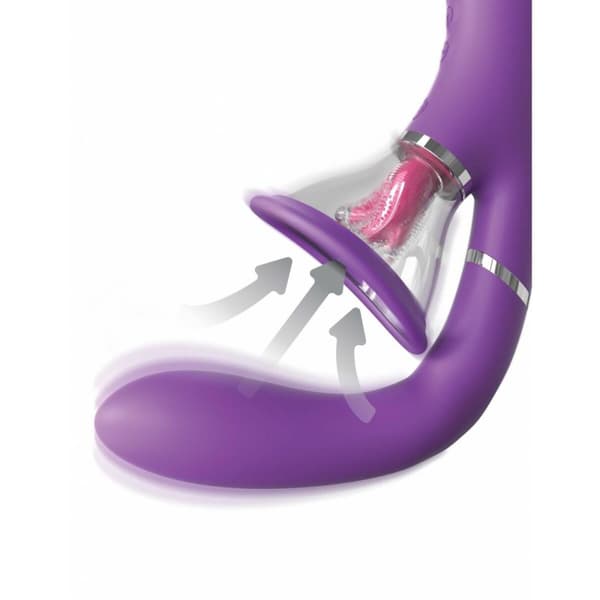 G-pistevibraattori Pipedream Fantasy for her Purppura