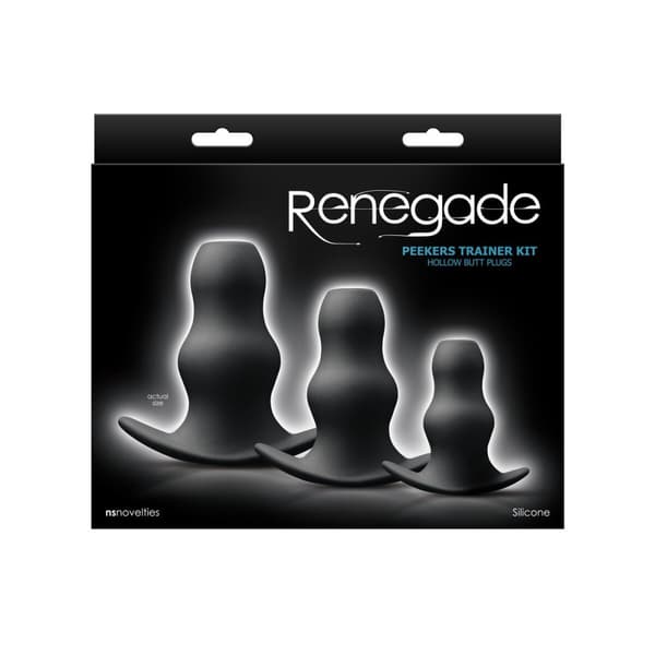 Analplugg NS Novelties Renegade Svart (8,3 cm) (8,9 cm) (6,4 cm)