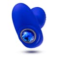 Miniatyrbild 3 av 5: Liten anuspropp Gplug, neonröd Blush Oh My Gem Blå (7,6 cm)