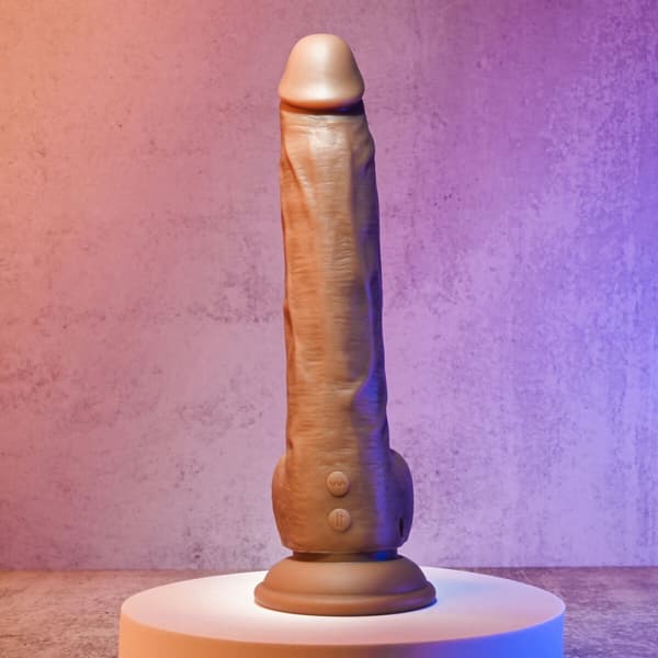 Realistisk dildo Evolved Silikon ABS Ø 3,5 cm (16,5 cm)