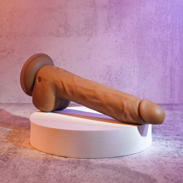 Realistisk dildo Evolved Silikon ABS Ø 3,5 cm (16,5 cm)