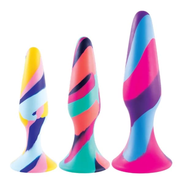 Analplugg NMC Multicolour (12,7 cm)