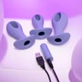 Miniatyrbild 3 av 11: Analplugg Evolved Purpur (8,9 cm) (9,5 cm) (10,1 cm)