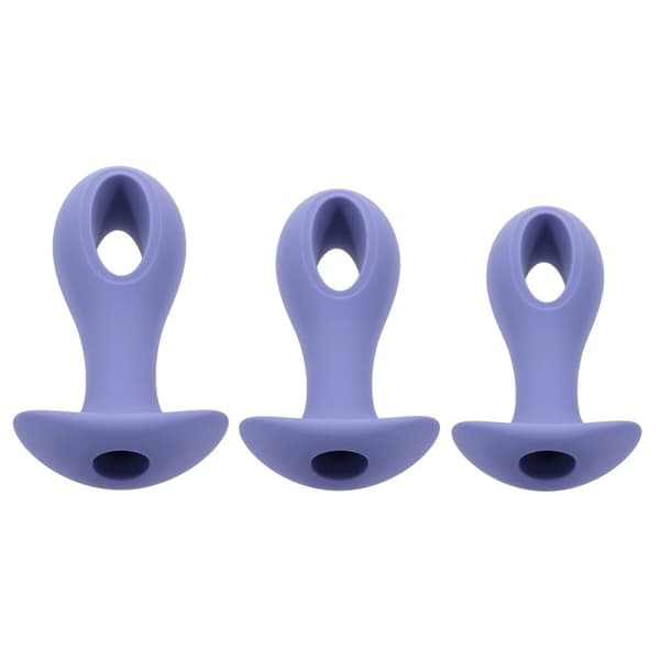 Analplugg Evolved Purpur (8,9 cm) (9,5 cm) (10,1 cm)